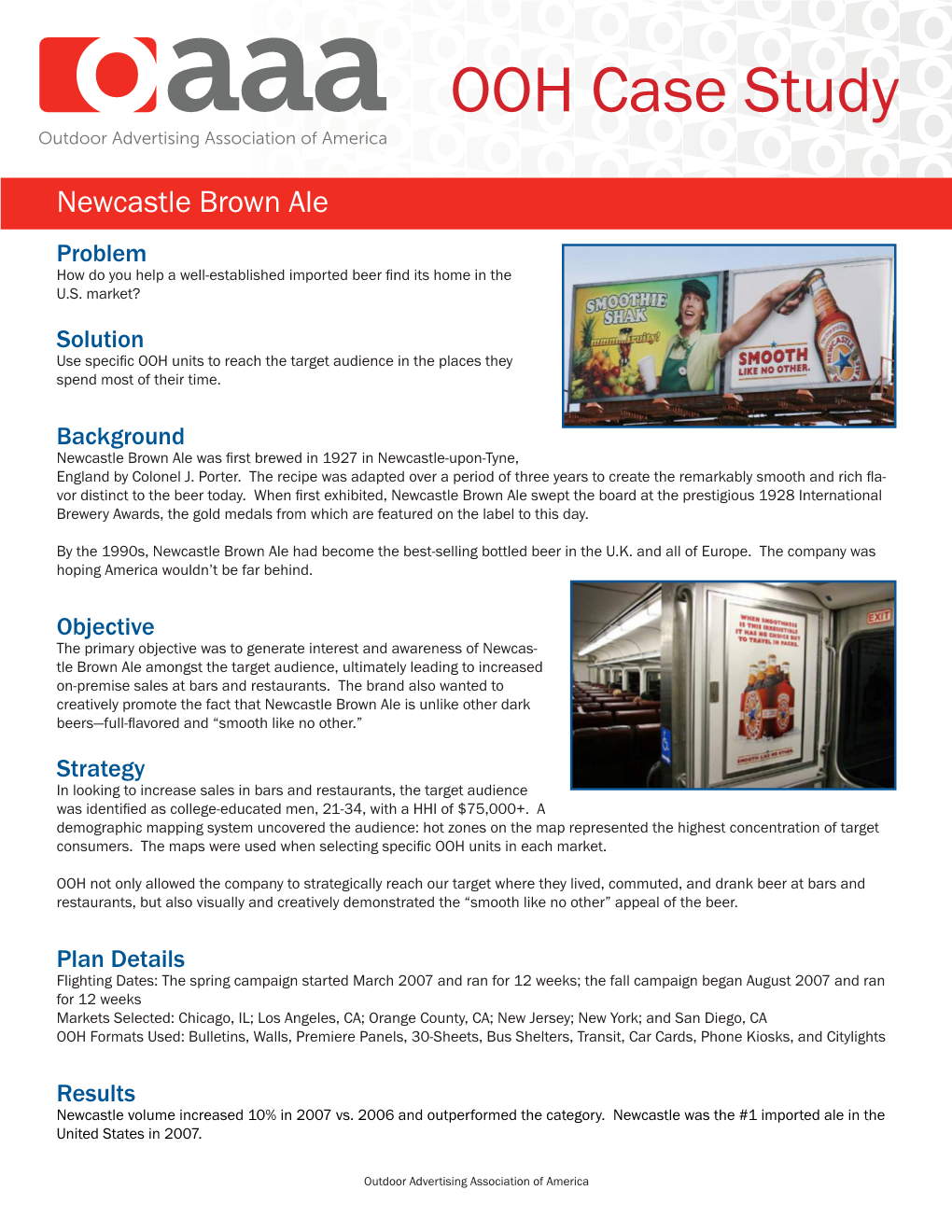 Newcastle Brown Ale Problem How Do You Help a Well-Established Imported Beer Find Its Home in the U.S