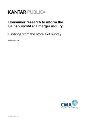 Kantar Report for CMA Store Exit Survey FINAL for PUBLICATION