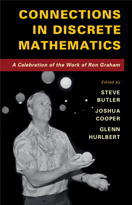 Butler S., Et Al. (Eds.) Connections in Discrete Mathematics (CUP