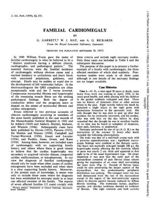 Familial Cardiomegaly by G
