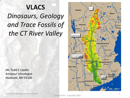 VLACS Dinosaurs, Geology and Trace Fossils of the CT River Valley
