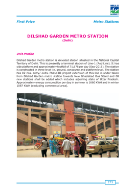 DILSHAD GARDEN METRO STATION (Delhi)