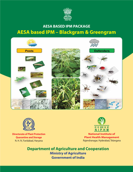AESA Based IPM – Blackgram & Greengram