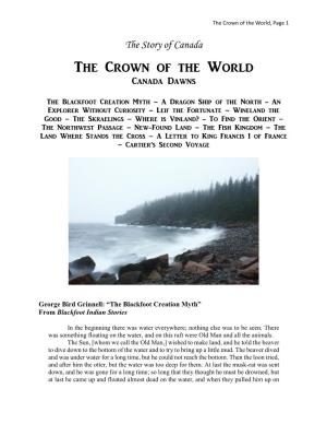 The Crown of the World: Canada Dawns