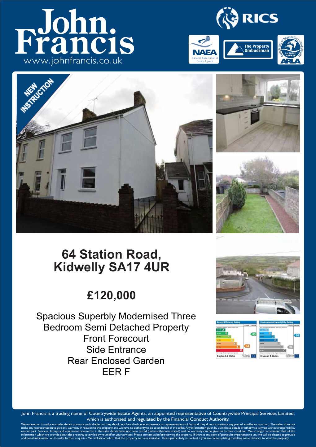 64 Station Road, Kidwelly SA17 4UR