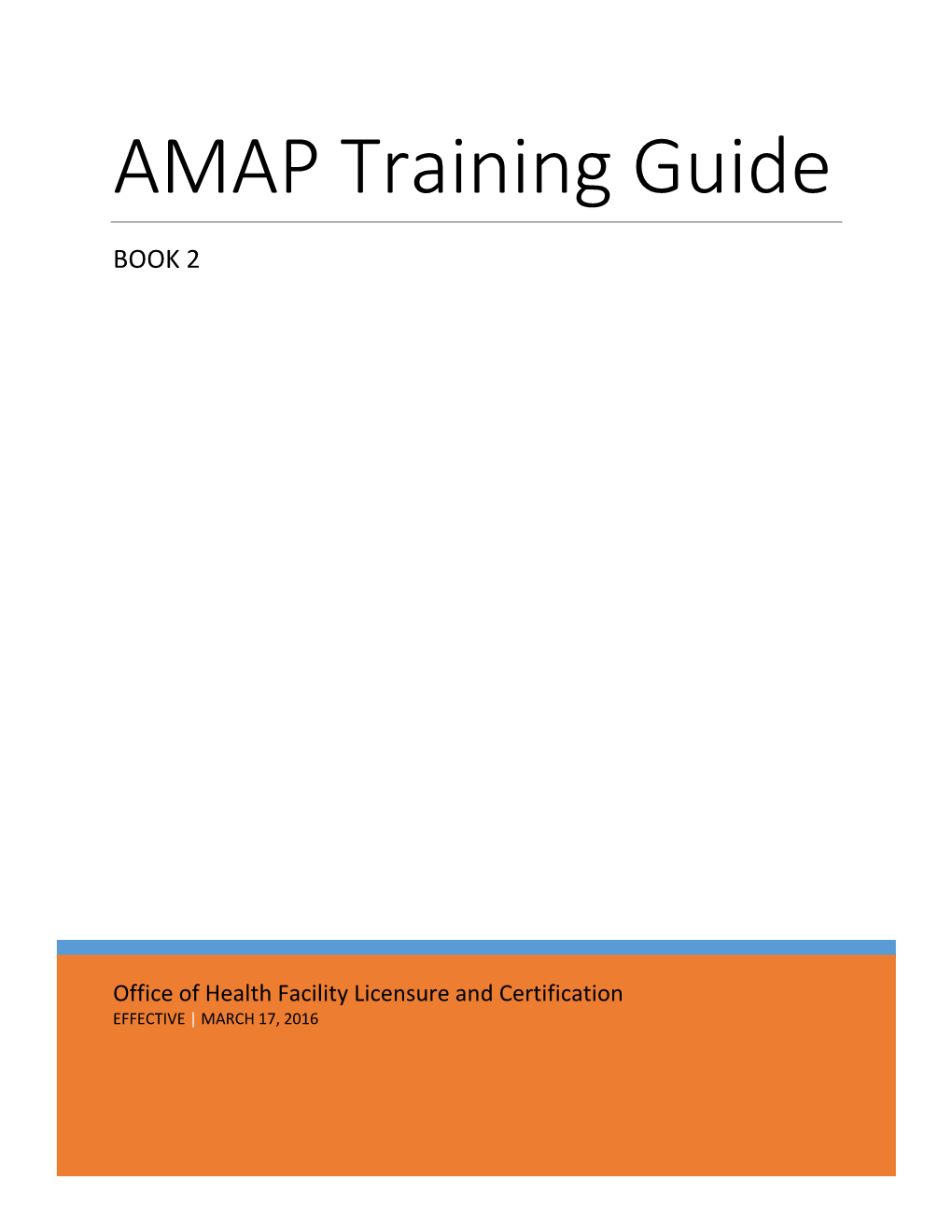 AMAP Training Guide