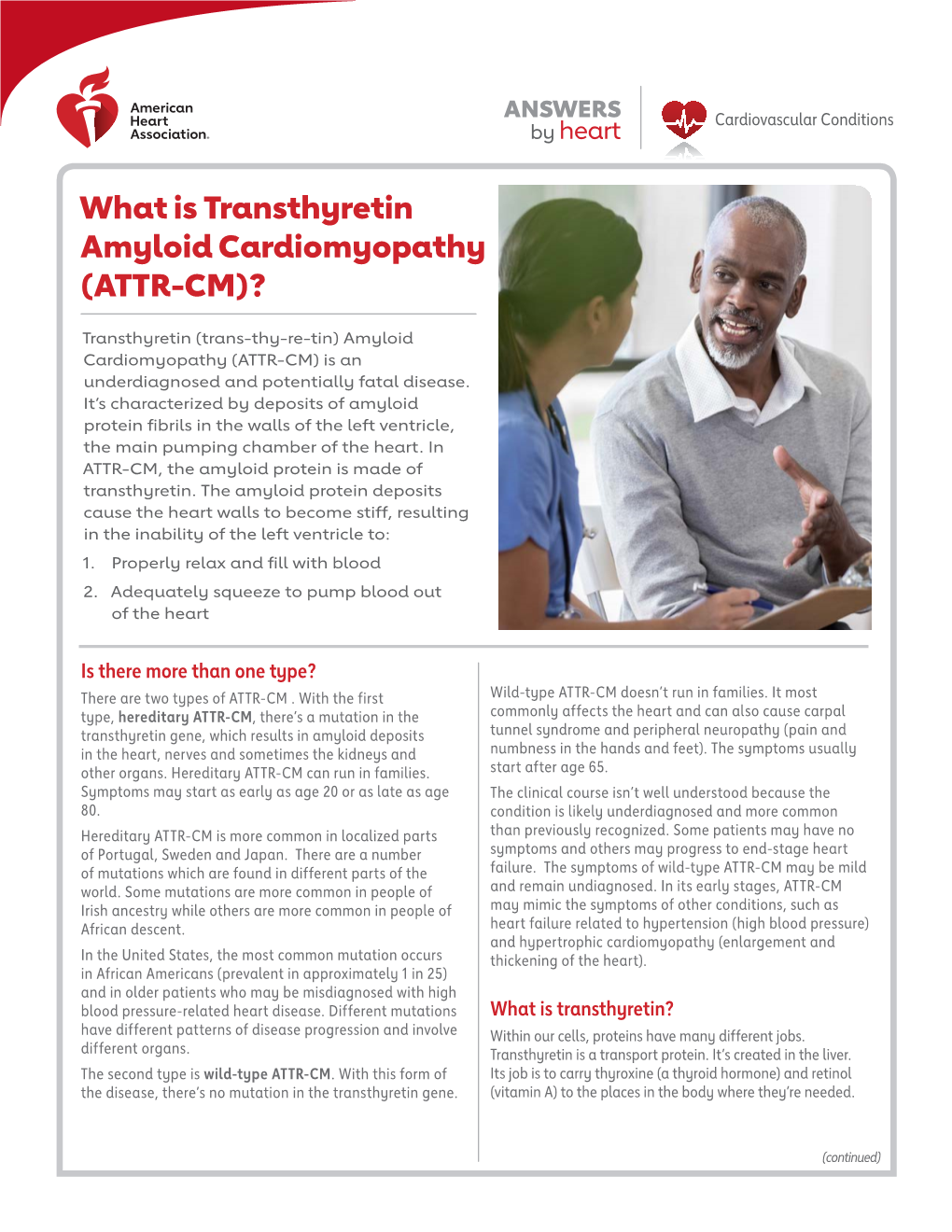 What Is Transthyretin Amyloid Cardiomyopathy (ATTR-CM)?