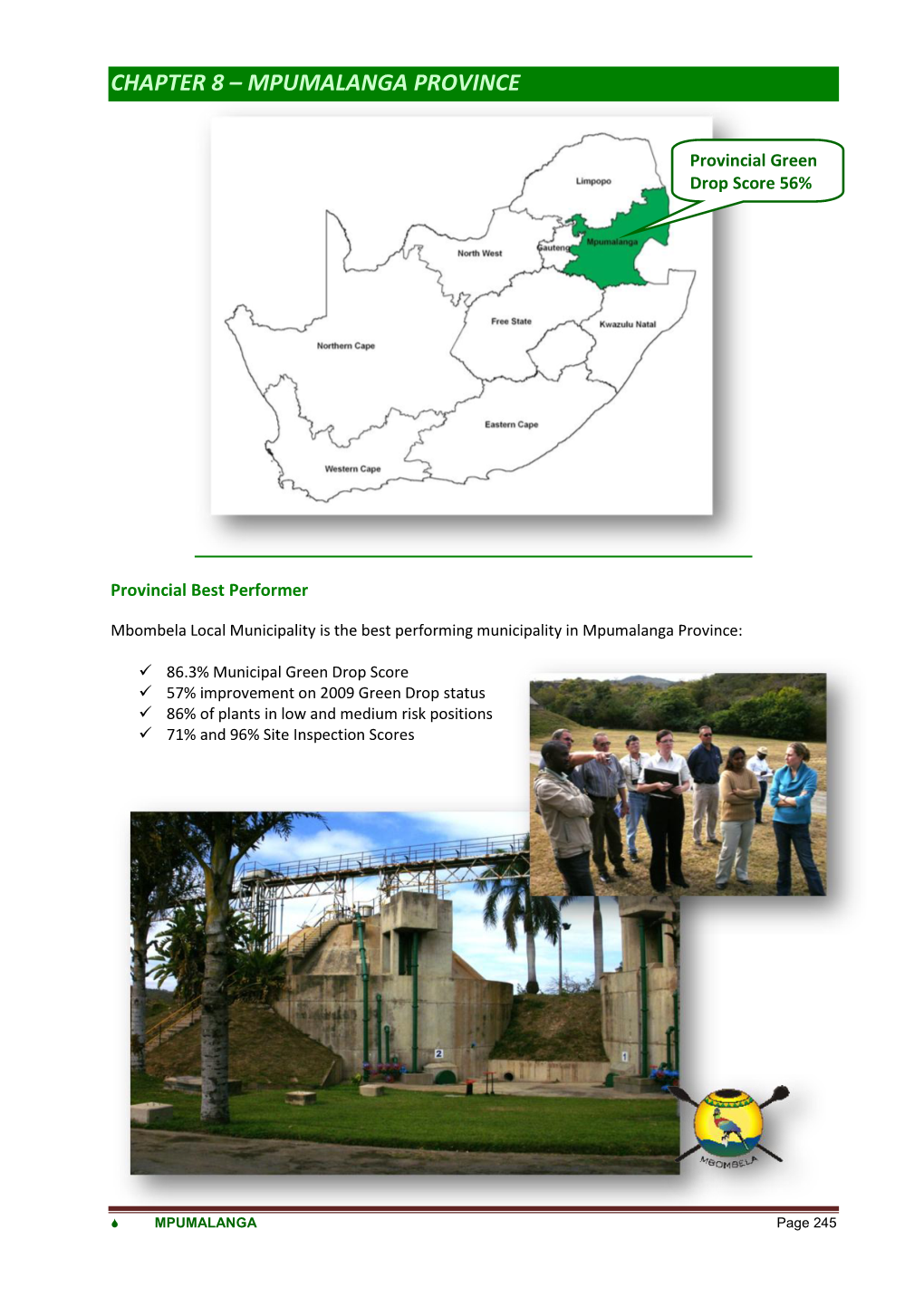 Chapter 8 – Mpumalanga Province