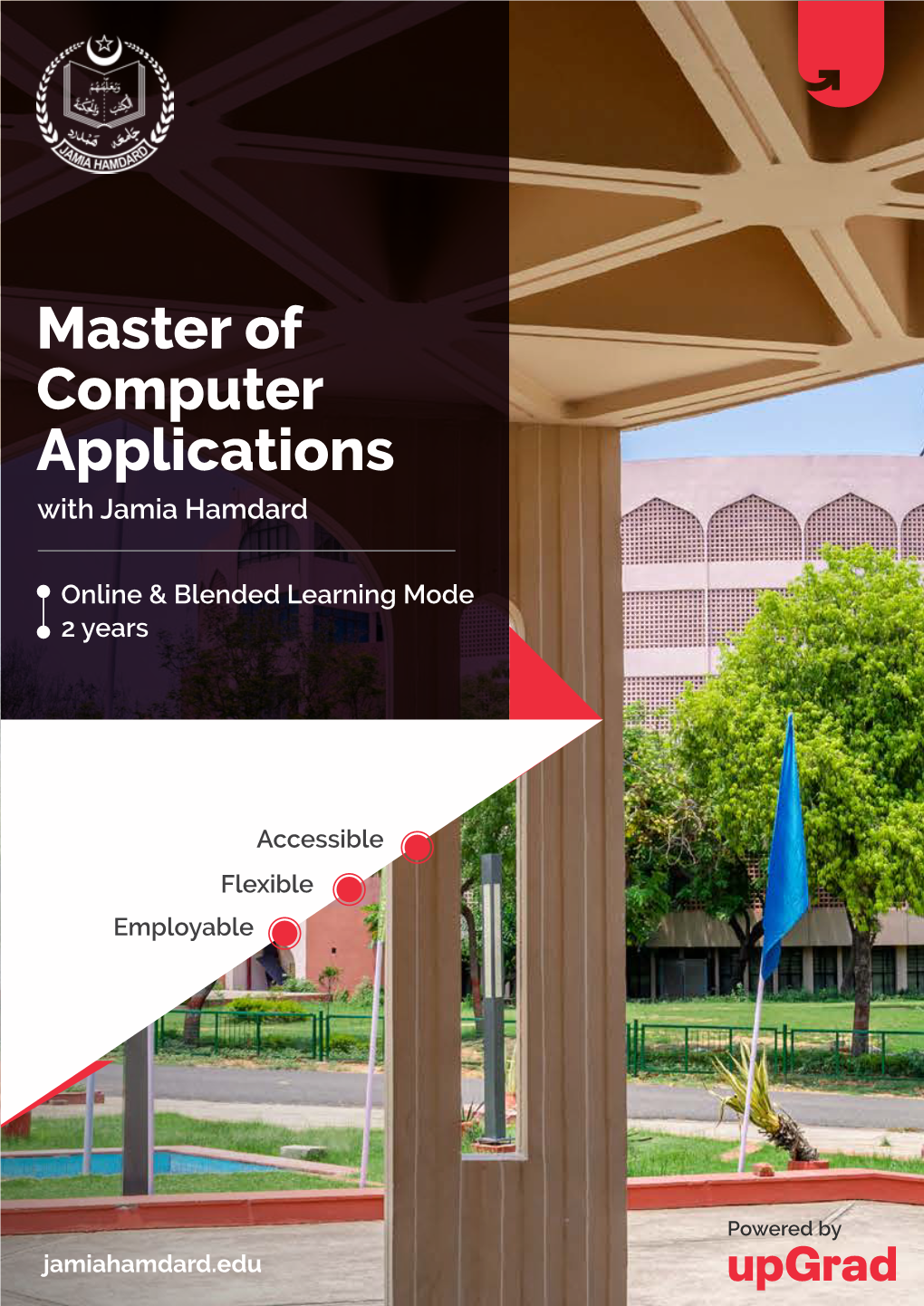 Master of Computer Applications with Jamia Hamdard