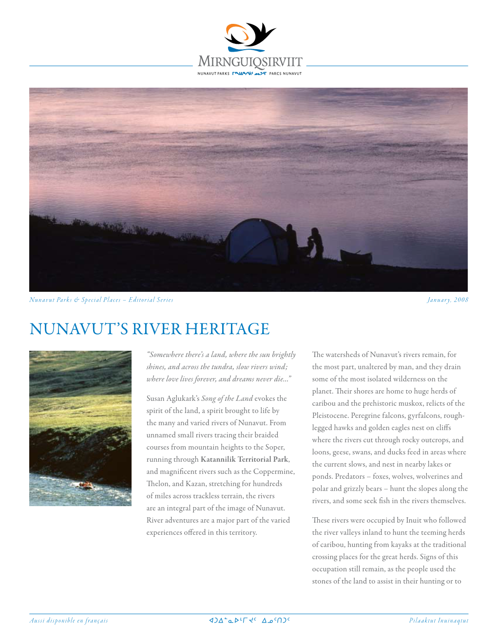 Nunavut's River Heritage
