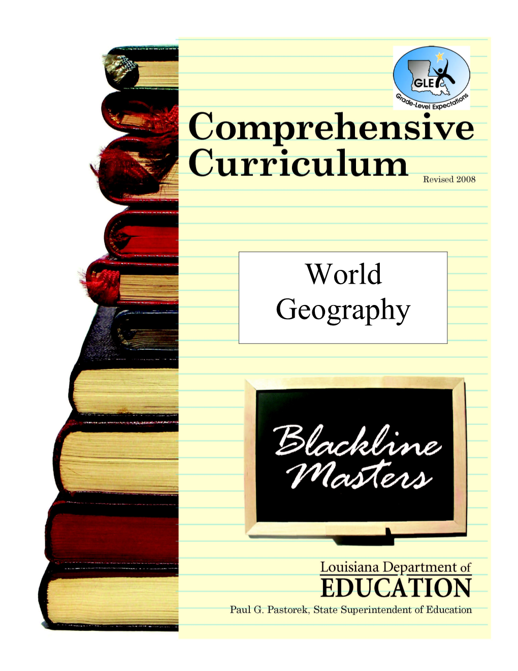 World Geography Black Line Masters