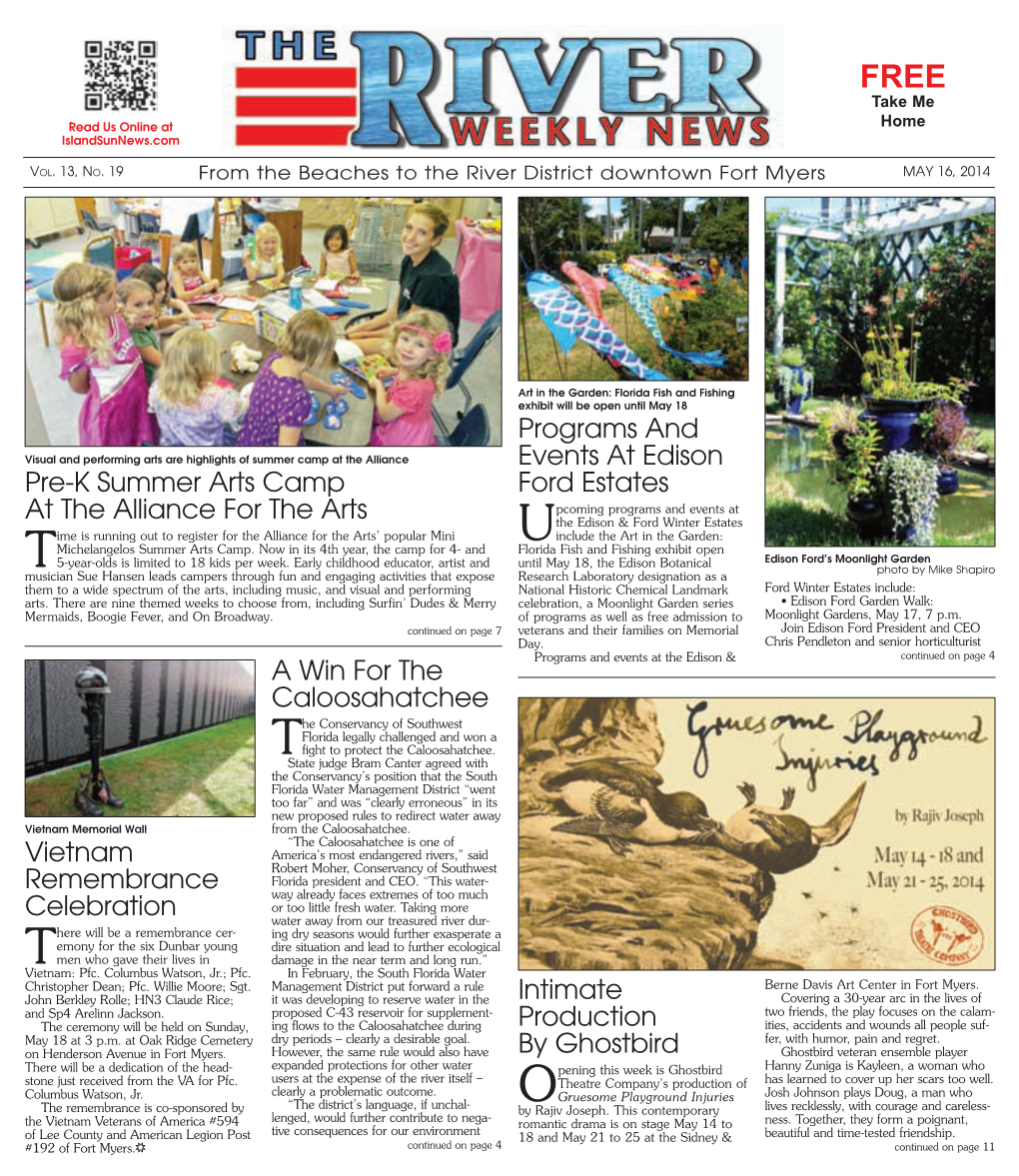 River Weekly News Fort Myers May 16, 2014