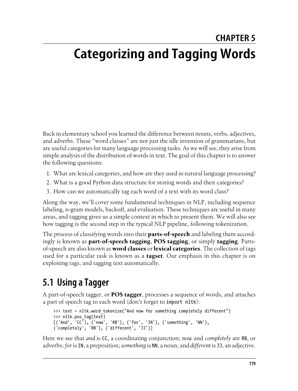 Dictionaries As We Have Seen, a Tagged Word of the Form (Word, Tag) Is an Association Between a Word and a Part-Of-Speech Tag