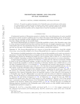 Teichmuller Theory and Collapse of Flat Manifolds