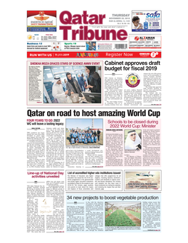 Qatar on Road to Host Amazing World