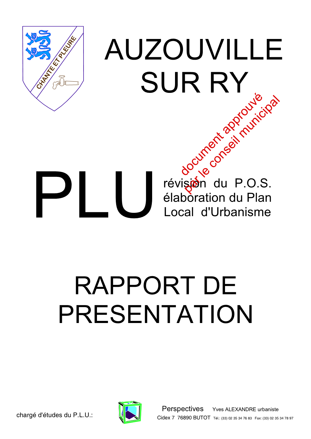 Rapport De Présentation - Page 1