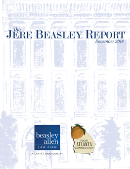 JERE BEASLEY REPORT December 2018 I