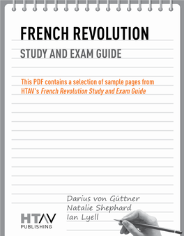 French Revolution Study and Exam Guide