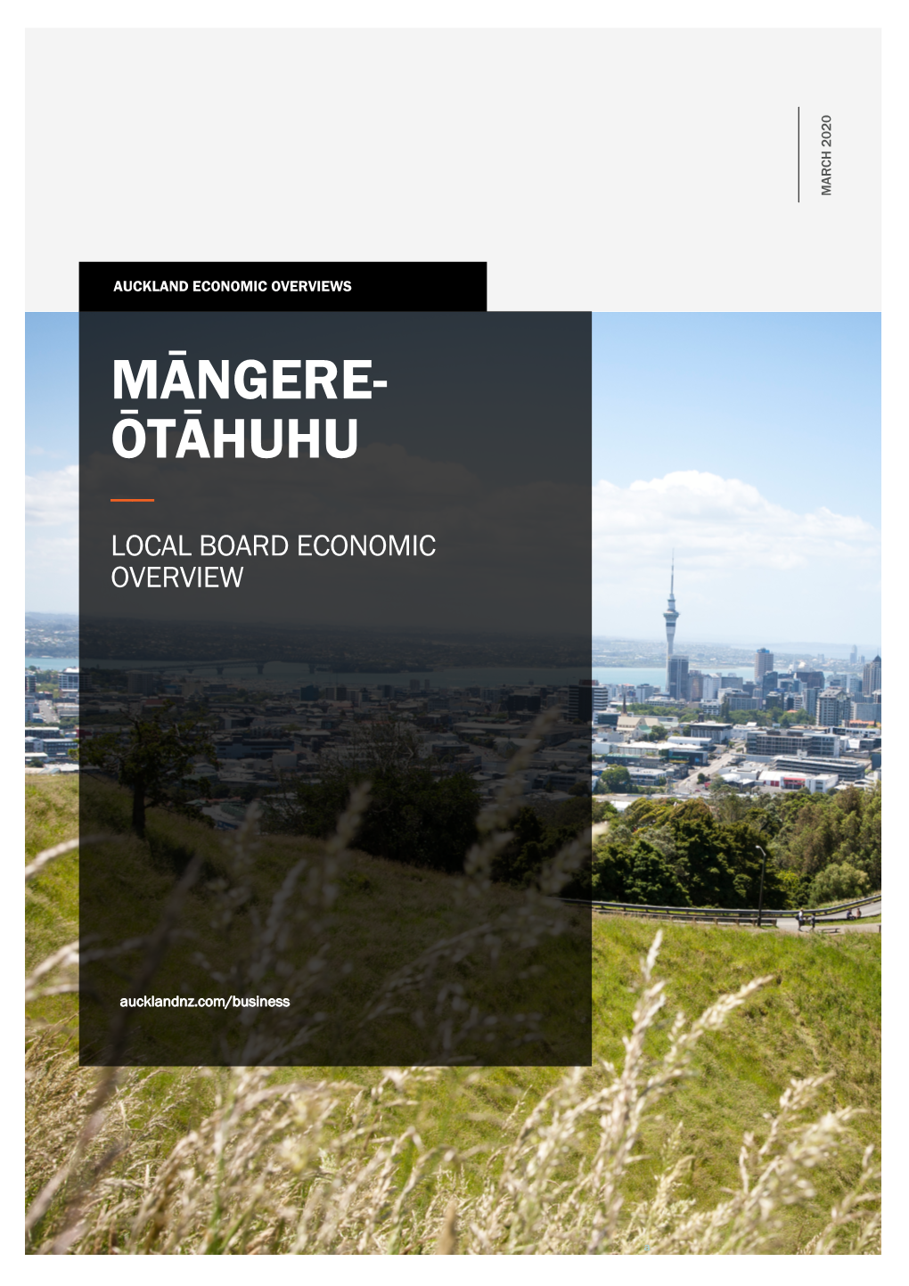 Māngere-Ōtāhuhu Local Economic Overview 2019