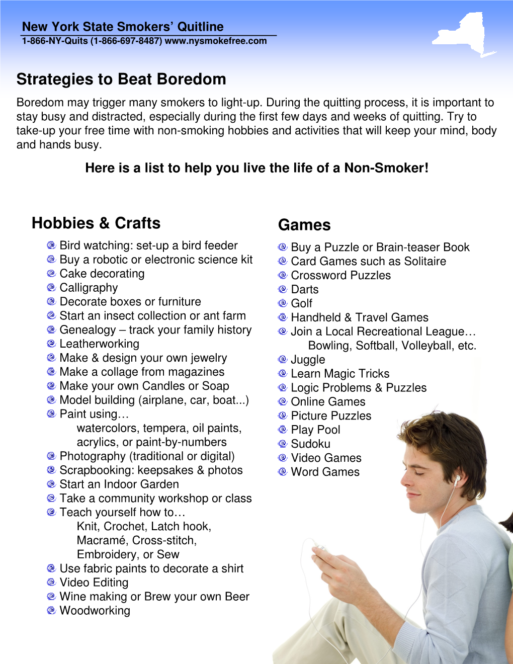 Strategies to Beat Boredom Hobbies & Crafts Games