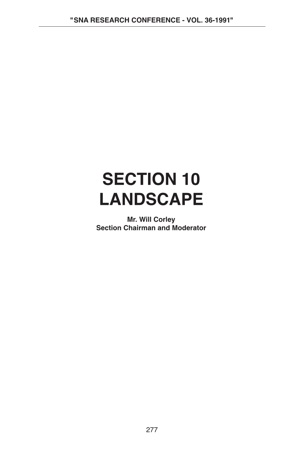 SECTION 10 LANDSCAPE Mr