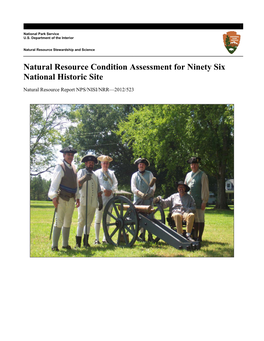 Natural Resource Condition Assessment for Ninety Six National Historic Site