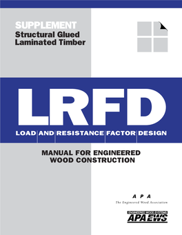 1996 LRFD Glulam