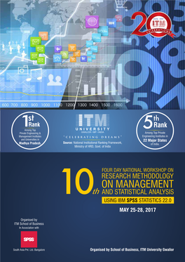 On Management and Statistical Analysis 10 Using IBM SPSS Statistics 22.0 May 25-28, 2017
