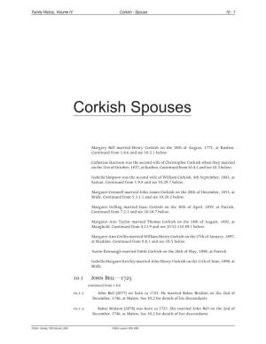 Corkish Spouses