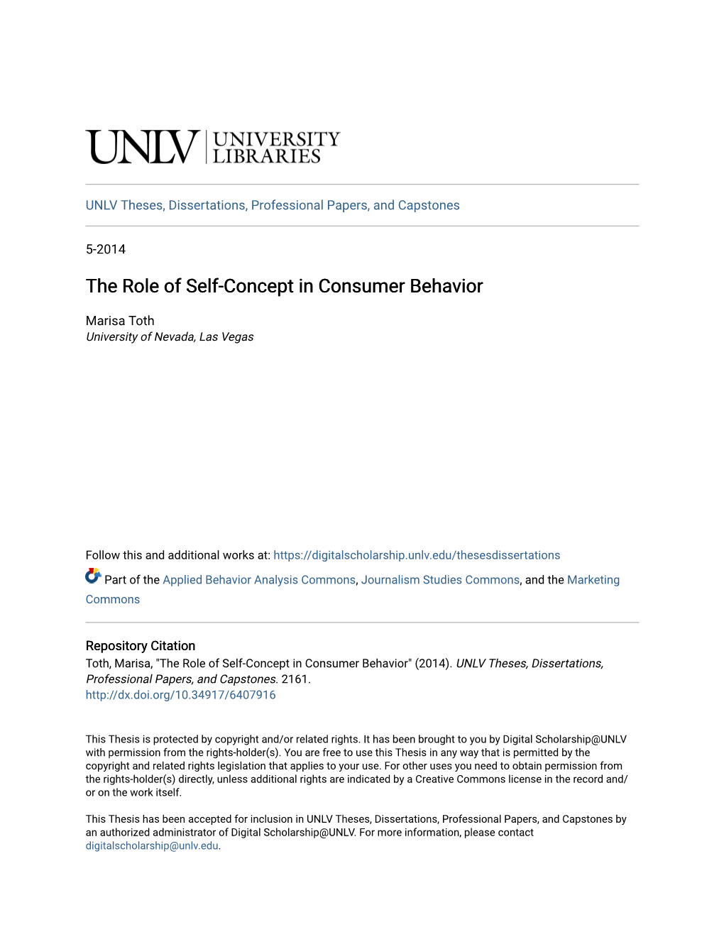 The Role of Self-Concept in Consumer Behavior