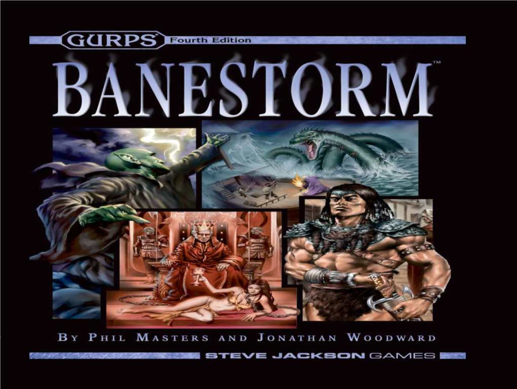 GURPS Banestorm, 1St Printing