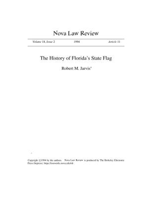 The History of Florida's State Flag the History of Florida's State Flag Robert M