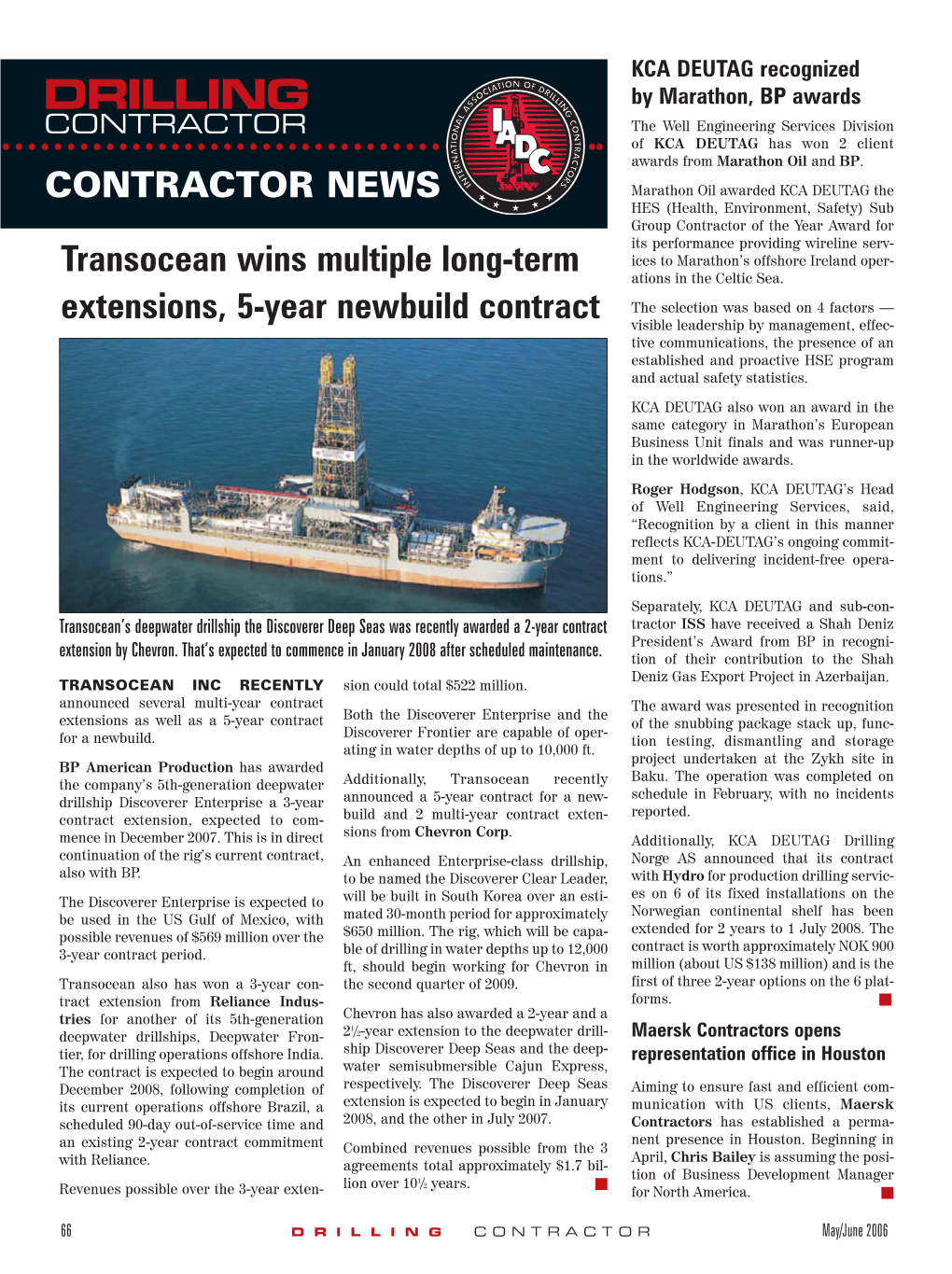 Contractor News