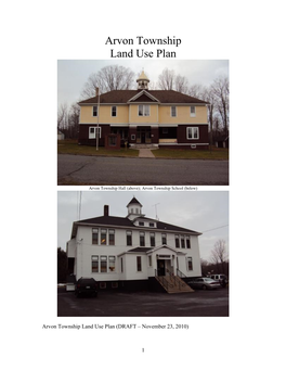 Arvon Township Land Use Plan