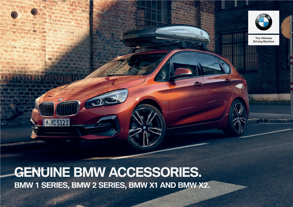 Genuine Bmw Accessories.­ Bmw 1 Series, Bmw 2 Series, Bmw X1 and Bmw X2