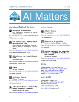 Annotated Table of Contents Links Join SIGAI