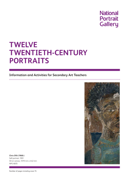 Twelve Twentieth-Century Portraits