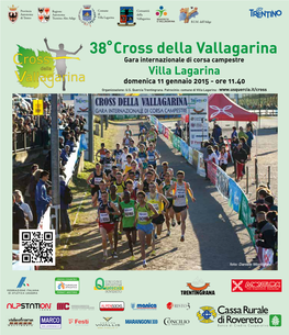 Cross Della Vallagarina Gara Internazionale Di Corsa Campestre Villa Lagarina Domenica 11 Gennaio 2015 - Ore 11.40