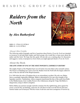Raiders from the North by Alex Rutherford