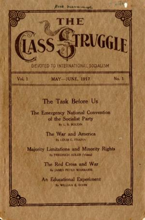 Volume 1 May-June 1917 No. 1