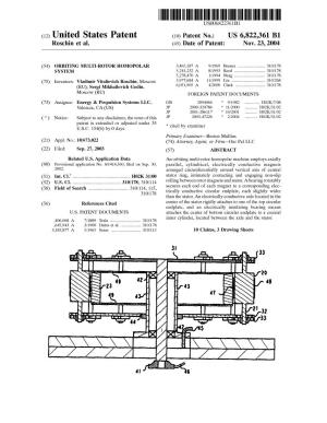 (12) United States Patent (10) Patent No.: US 6,822,361 B1 Roschin Et Al
