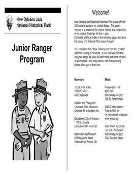 Junior Ranger Program