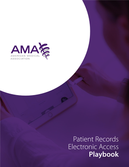 Patient Records Electronic Access Playbook |