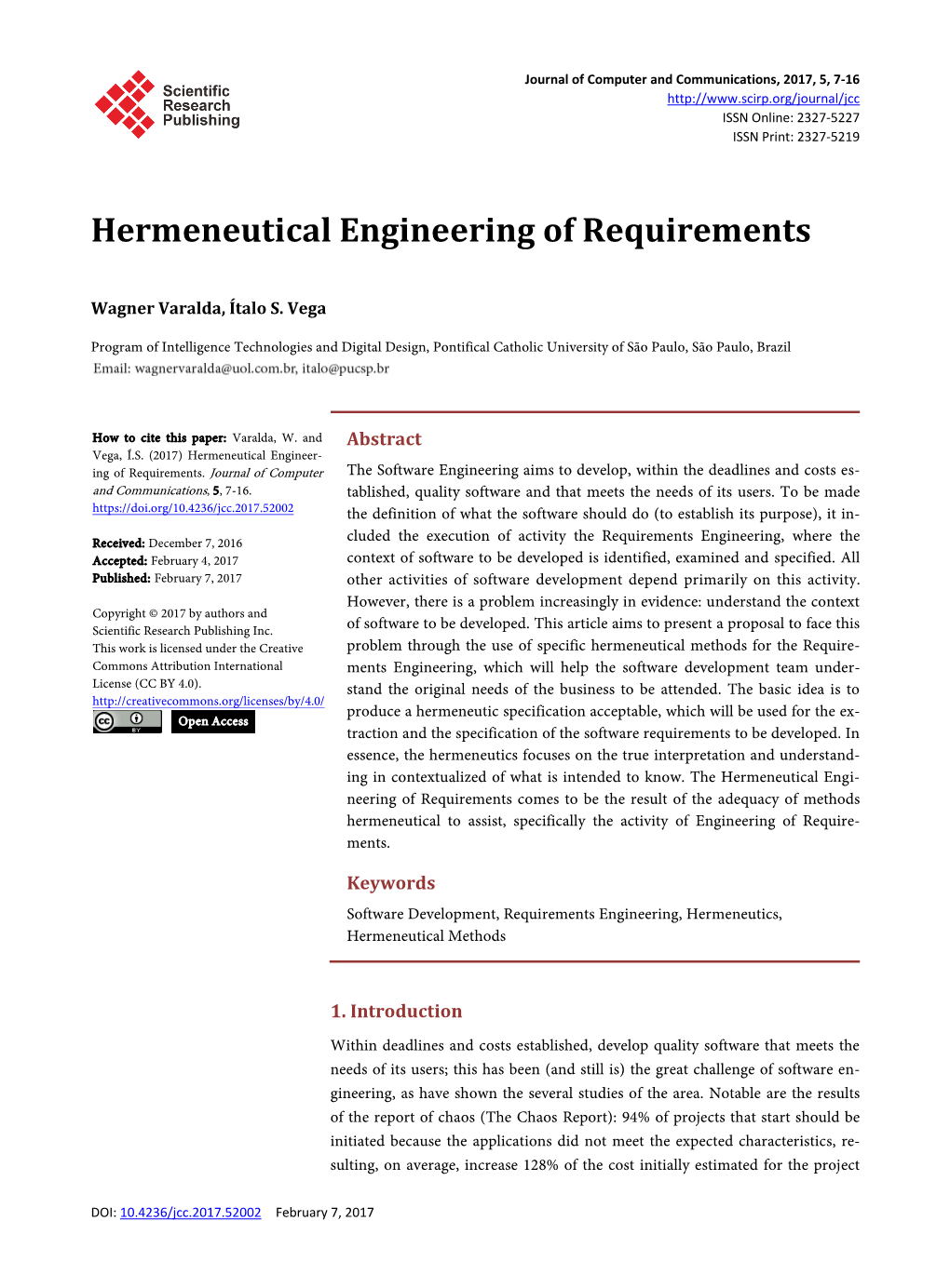 Hermeneutical Engineering of Requirements