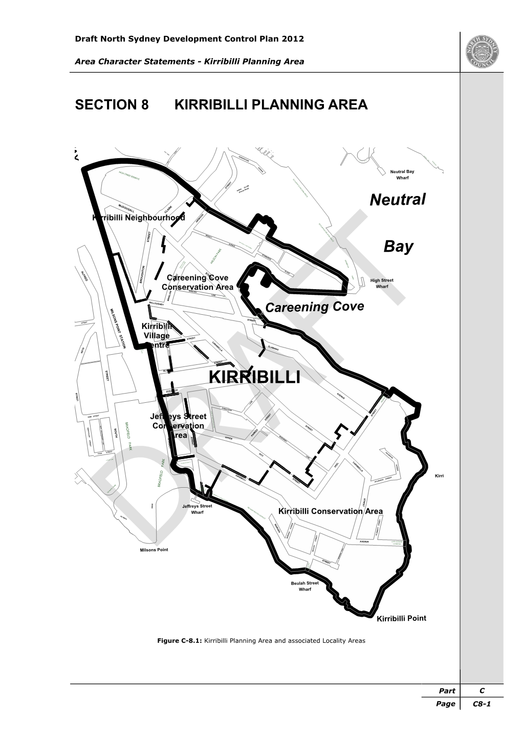 Kirribilli Planning Area