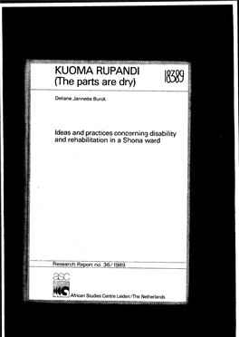 KUOMA RUPANDI (The Parts Are Dry)