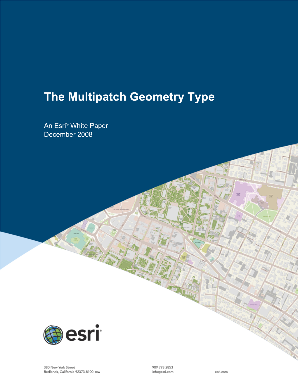 The Multipatch Geometry Type