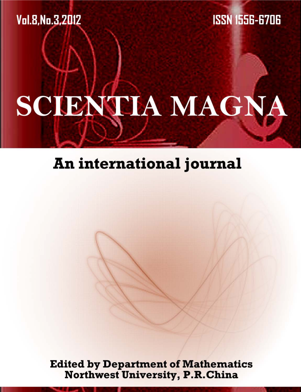 Scientia Magna, Vol. 8, No. 3, 2012