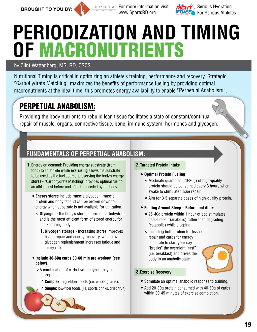 Periodization and Timing of Macronutrients