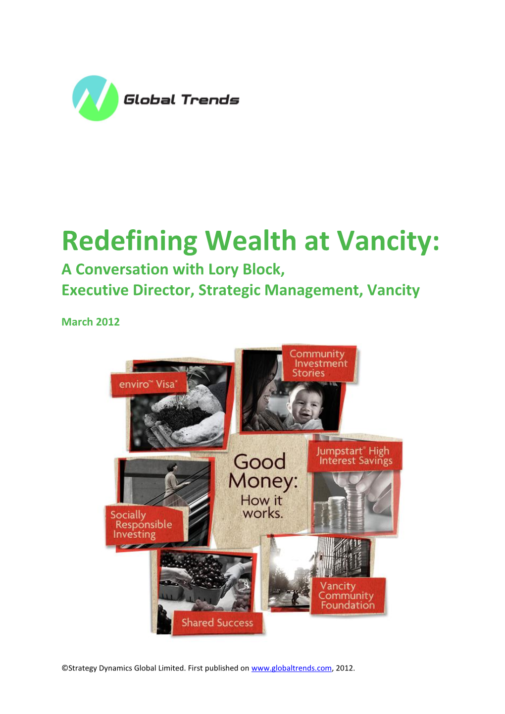 Redefining Wealth at Vancity: a Conversation with Lory Block, Executive Director, Strategic Management, Vancity